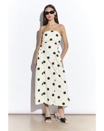 Glamorous - Bandeau Dropped Waist Midaxi Dress