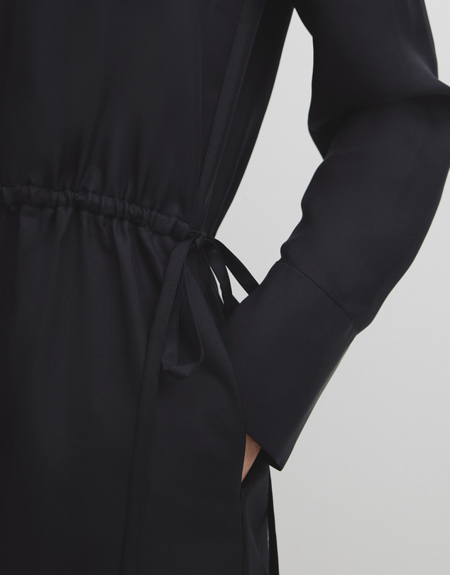 Country Road - Silk Gathered Mini Dress