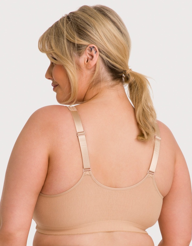 Ava & Audrey  - Ava & Audrey Hannah Cotton Wire-free Front Opening Bra
