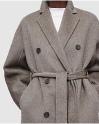 COS - Oversized Double-Breasted Wool Coat