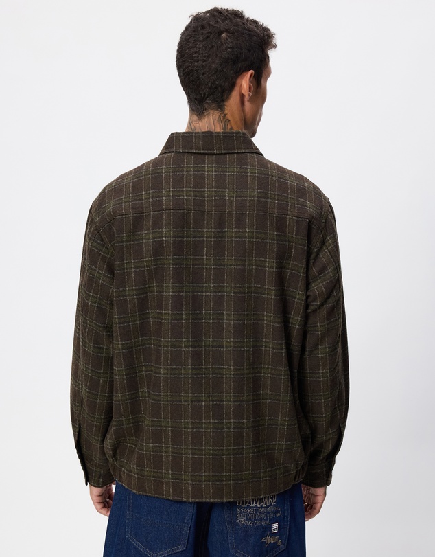 S Double - LS Zip Thru Overshirt