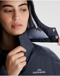 Kathmandu - Winterburn Down Puffer 600 Fill Longline Warm Winter Coat