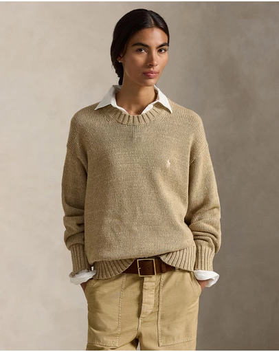 Polo Ralph Lauren - Logo Cotton Crewneck Sweater