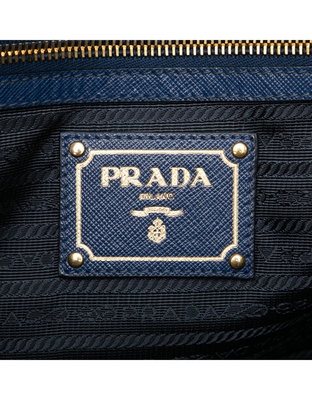 Pre-Loved by Azura Reborn - Pre-Loved Saffiano Double Zip Open Convertible Tote