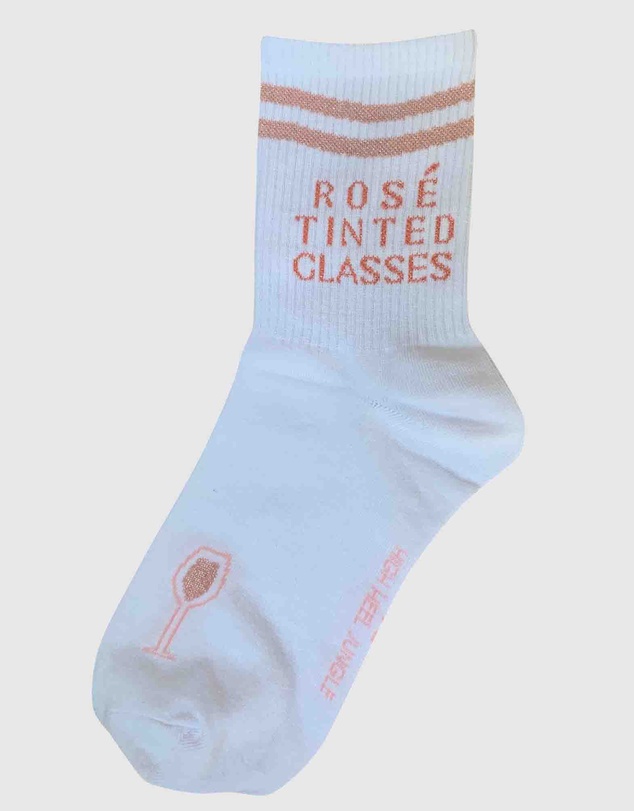 High Heel Jungle - Rosé Tinted Glasses Sock