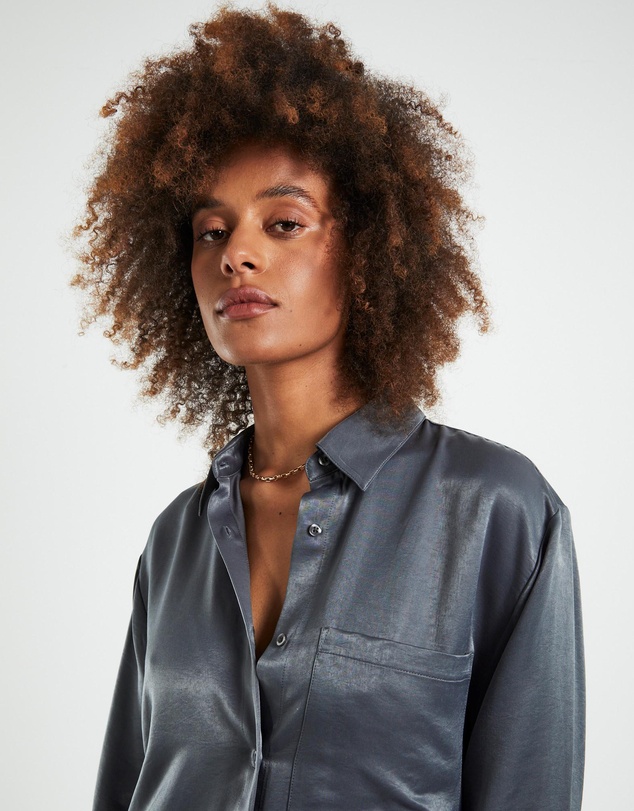 Alice In The Eve - Tina Silky Oversized Shirt