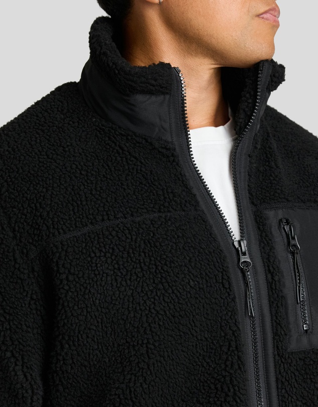Johnny Bigg - Teddy Sherpa Zip Thru Jacket