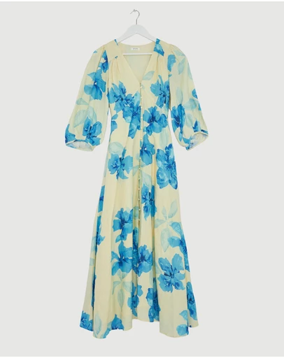 Revibe - Repaired KIVARI Sophie Maxi Dress - AU 12