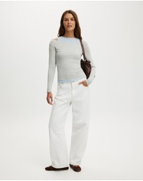 Cotton On - Morgan Layered Long Sleeve Top