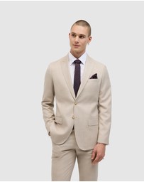 Politix - Wool Blend Regular Stretch Premium Tailored Jacket