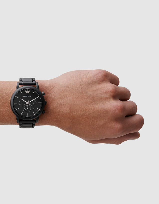 Emporio Armani - Black Chronograph Watch