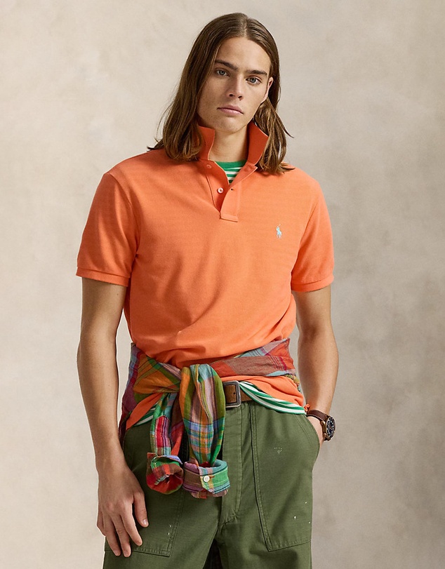 Polo Ralph Lauren - Custom Slim Fit Mesh Polo Shirt