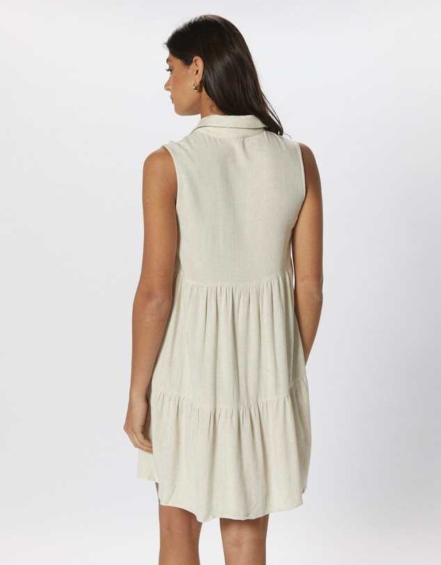 ONLY - Siesta Linen Shirt Dress