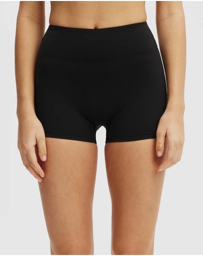 Cotton On Body Active - Ultra Luxe Dip Back Shortie Shorts