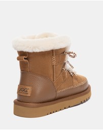 EVERAU - Australian Shepherd Ugg Elvora Cow Suede Upper UGG Boots