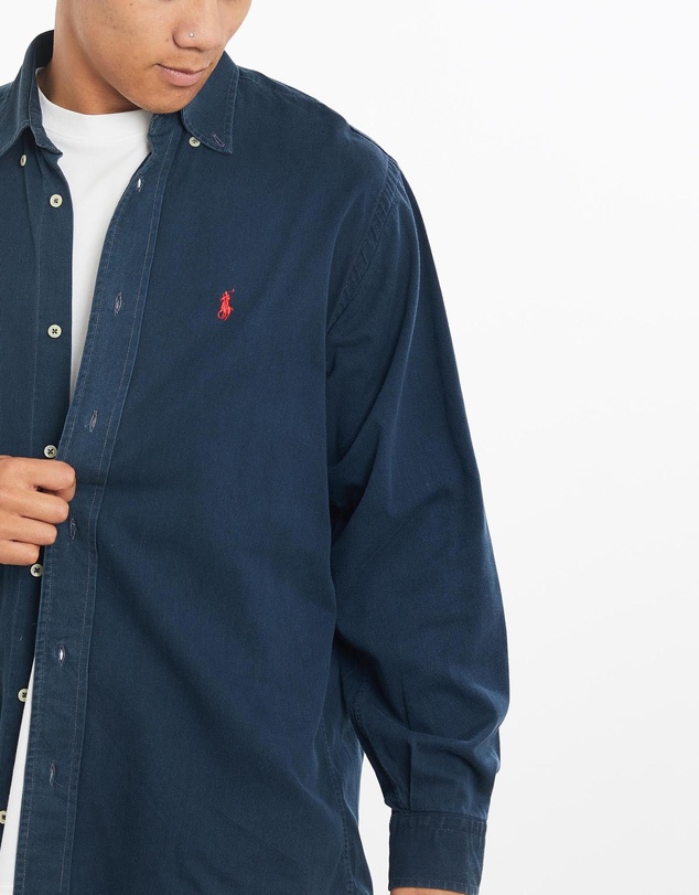 Vintage by The Real Deal - Pre Loved - Vintage 90s Polo Ralph Lauren Corduroy Button Up Shirt