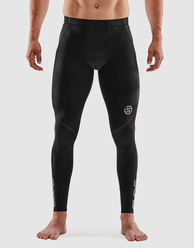 SKINS - SKINS Compression Men's Series-3 Clothing 400 Long Tight Black/Yellow