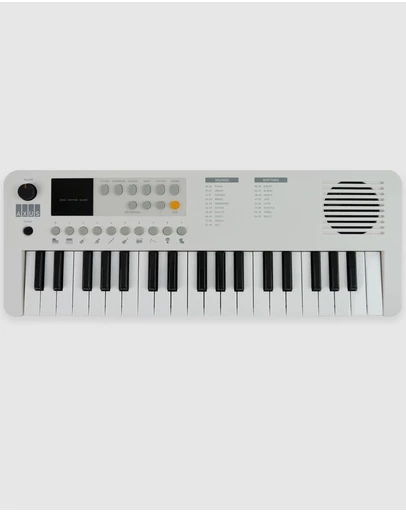 iWorld - Axus Mini Keyboard 37 Key Keyboard - White