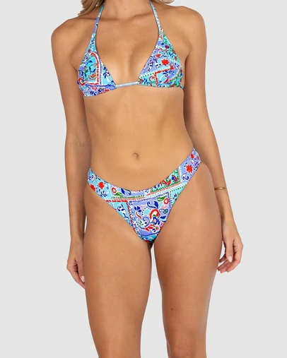 Baku Swimwear - La Condesa Cheeky High Cut Bikini Bottom