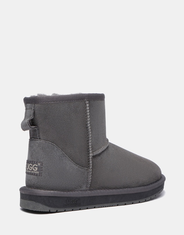 EVERAU - Australian Shepherd Ugg Mini Classic Sheepskin Upper UGG Boots