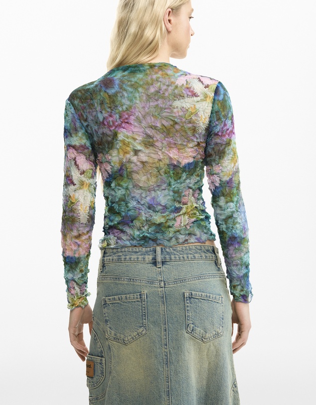 Desigual - Garden texture blouse