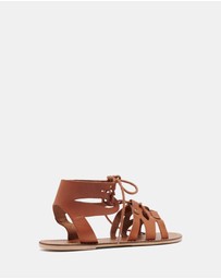 Just Because - Hoku Leather Sandals