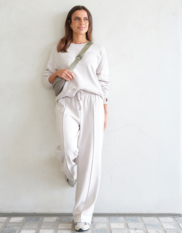 Ceres Life - Alba Seamed Fleece Top