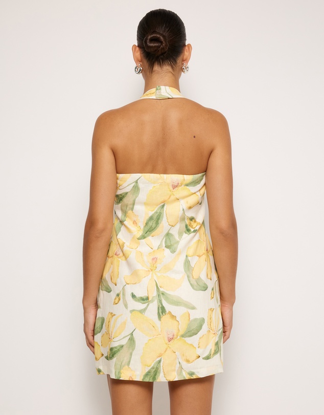 AERE - Sani Linen Mini Dress