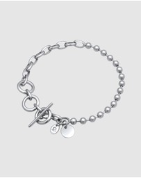 Elli Jewelry - Bracelet Ball Chunky Chain 925 Sterling Silver
