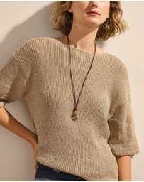 Skagen - Moderne Stak Gold Necklace