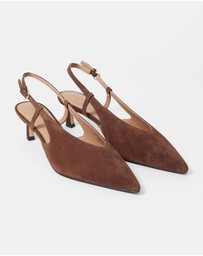 & Other Stories - Classic Leather Slingback Pumps