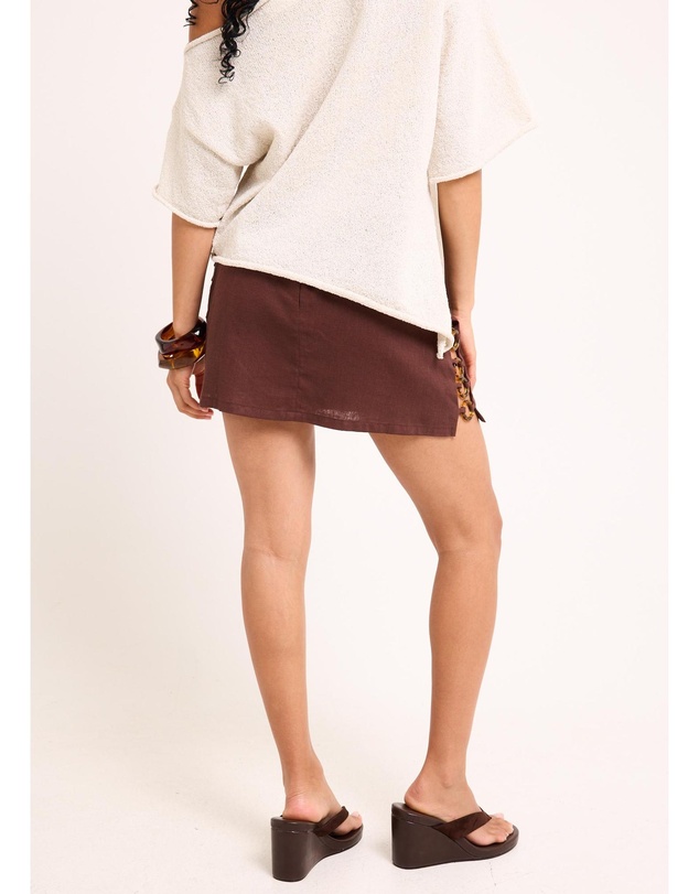 Subtitled - Luca Ring Mini Skirt