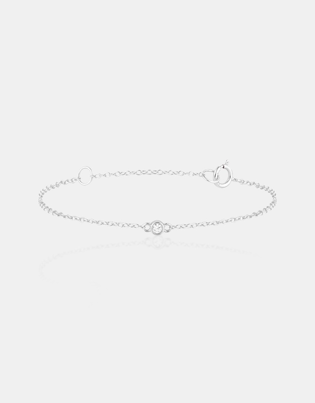 The Silver Collective - Verity Solo Bracelet Silver