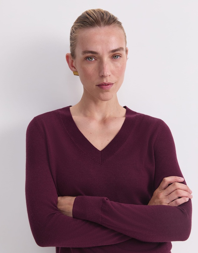 Sportscraft - Francis Merino V Neck Knit