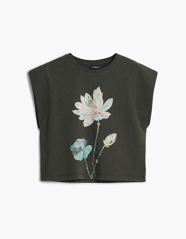 Desigual - Printed Cotton T-Shirt