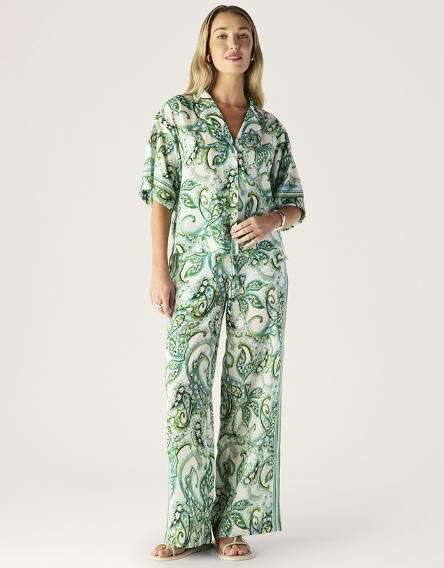 MOS The Label - Tara Print Blouse