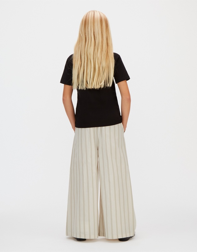 Calvin Klein Jeans - Girls Relaxed Striped Poplin Pants
