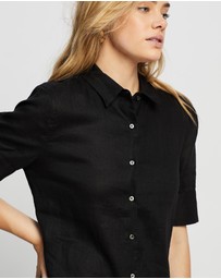 White By FTL - Hettie Shirt Dress