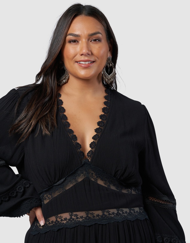 The Poetic Gypsy - One Of A Kind Maxi Dress