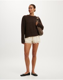 Cotton On - Luxe Crew Neck Sweater