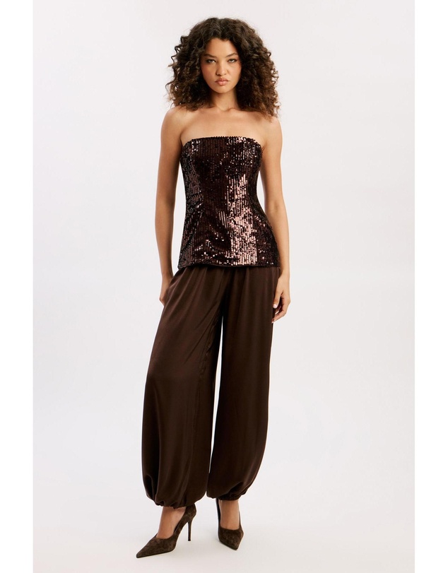 Bardot - Helenia Sequin Strapless Top