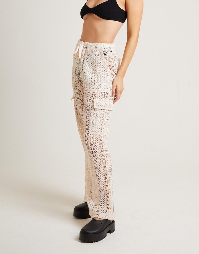 Subtitled - Zulu Crochet Cargo Pants
