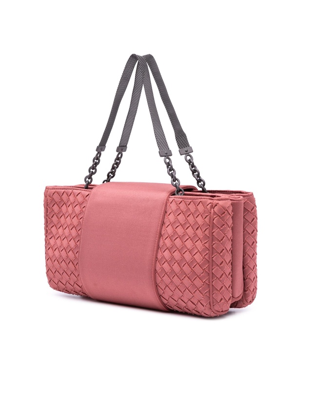 Pre-Loved by Azura Reborn - Pre-Loved bottega veneta Stylish Top Handle Bag with Unique Details and Durable Construction