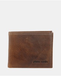Pierre Cardin - Pierre Cardin Italian Leather Bi-Fold Men's Wallet