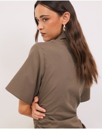 Calli - Anderson SS Shirt Dress
