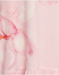 Petal & Pup - Giorgia Mini Dress - Pink Floral