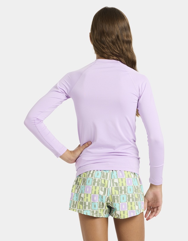 Roxy - Girls 4 to 16 Essentials Long Sleeve Lycra Rash Vest