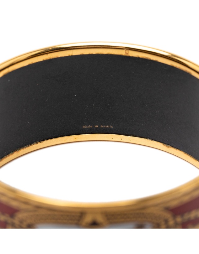 Pre-Loved by Azura Reborn - Pre-Loved Extra Wide Enamel Grand Apparat Bracelet 70