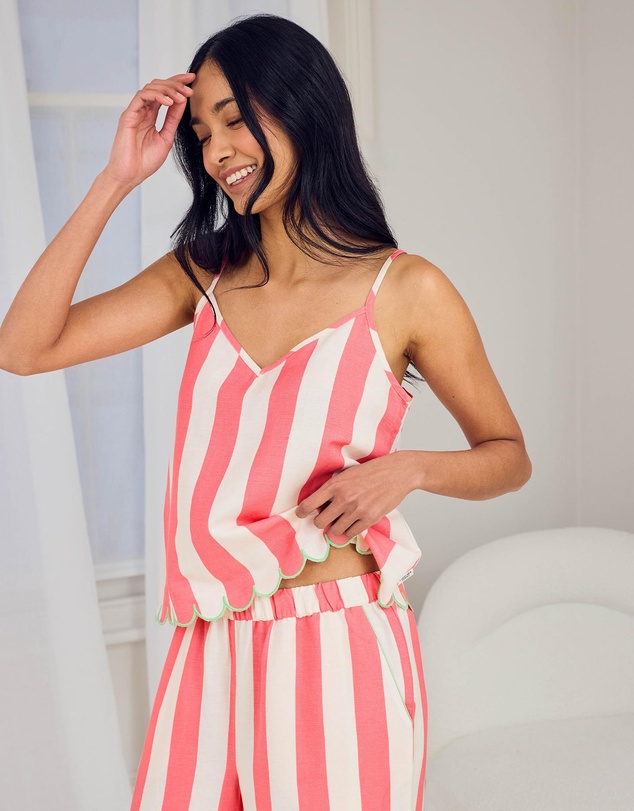 Chelsea Peers - Stripe Cami Pyjama Set