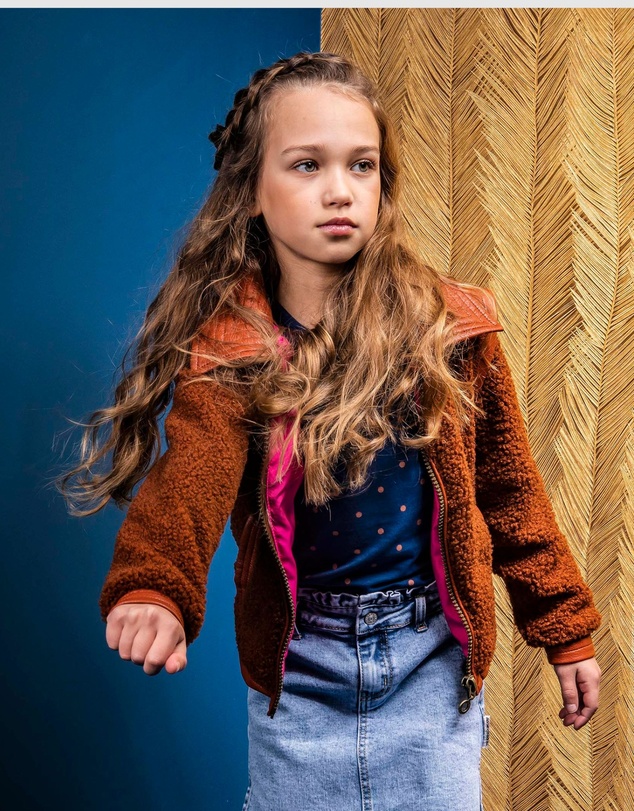 B.Nosy - Sherpa Zip Though Jacket - Kids-Teens